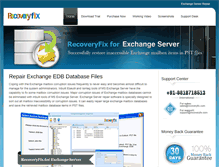 Tablet Screenshot of exchangeserverrepair.org